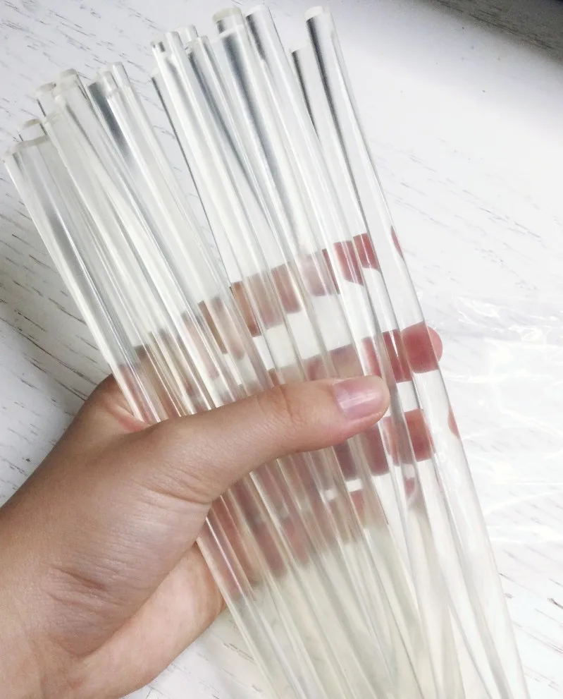 Wax Seal Stamp Kit - 10pcs Crystal Clear Wax Seal Sticks