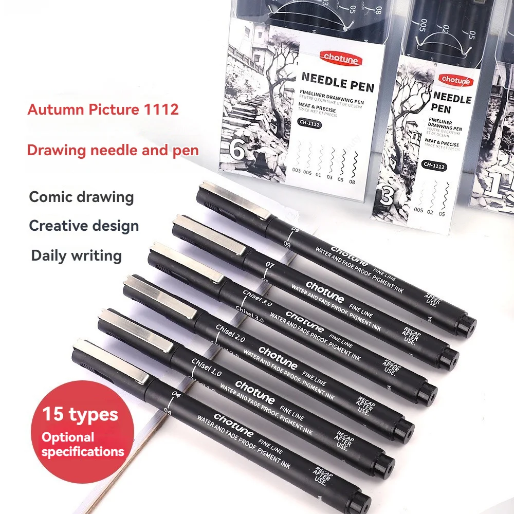 Black Micro Pens,15 Sizes,Wate - Copic Marker Sketch ulasan dan harga