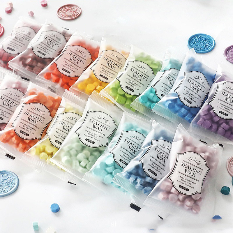 100 Pcs Wax Seal Beads Sealing - Wax Seal Stamp Kit ulasan dan harga