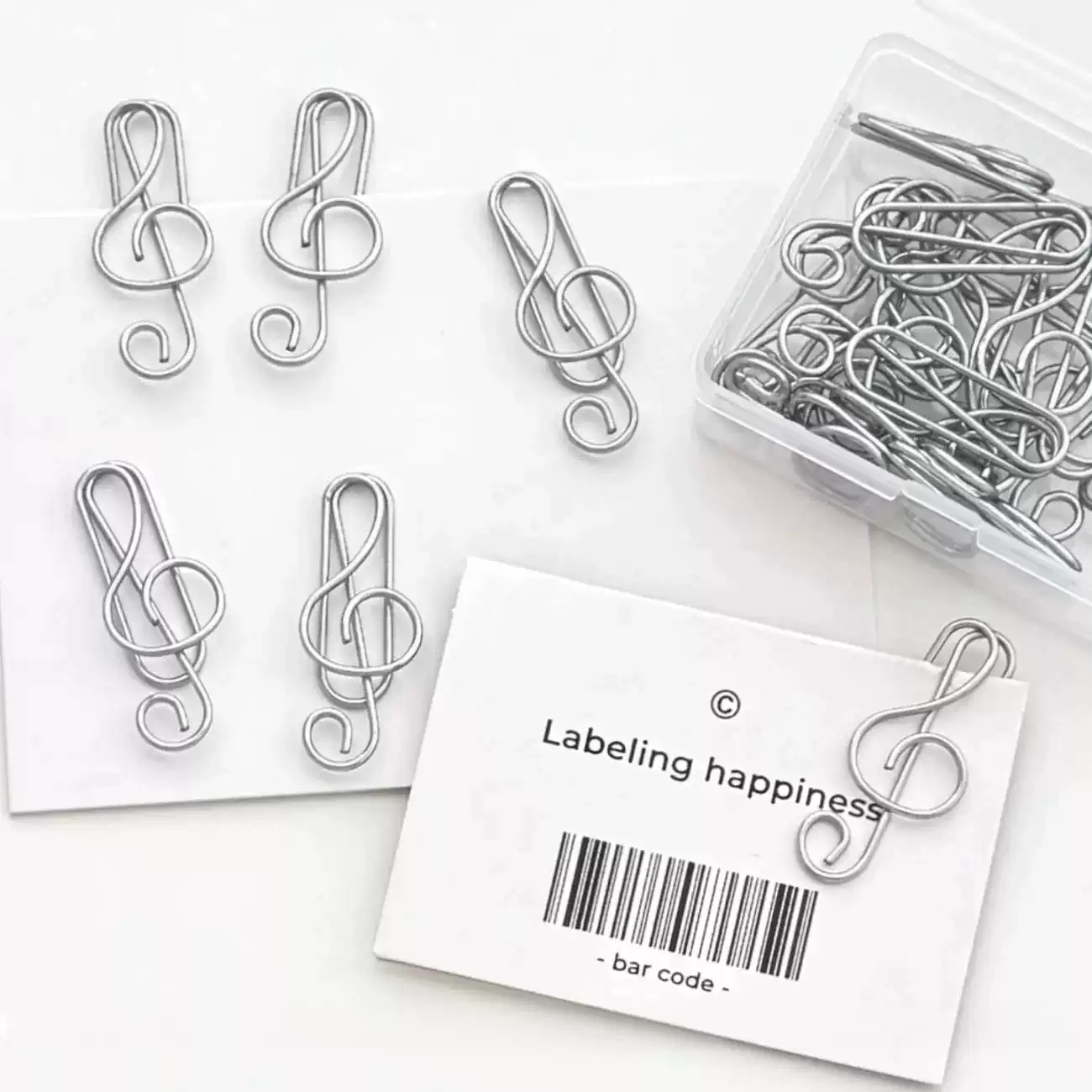 20/50pcs Musical Note Metal Pa - Office Supply Office Stationery Items ulasan dan harga