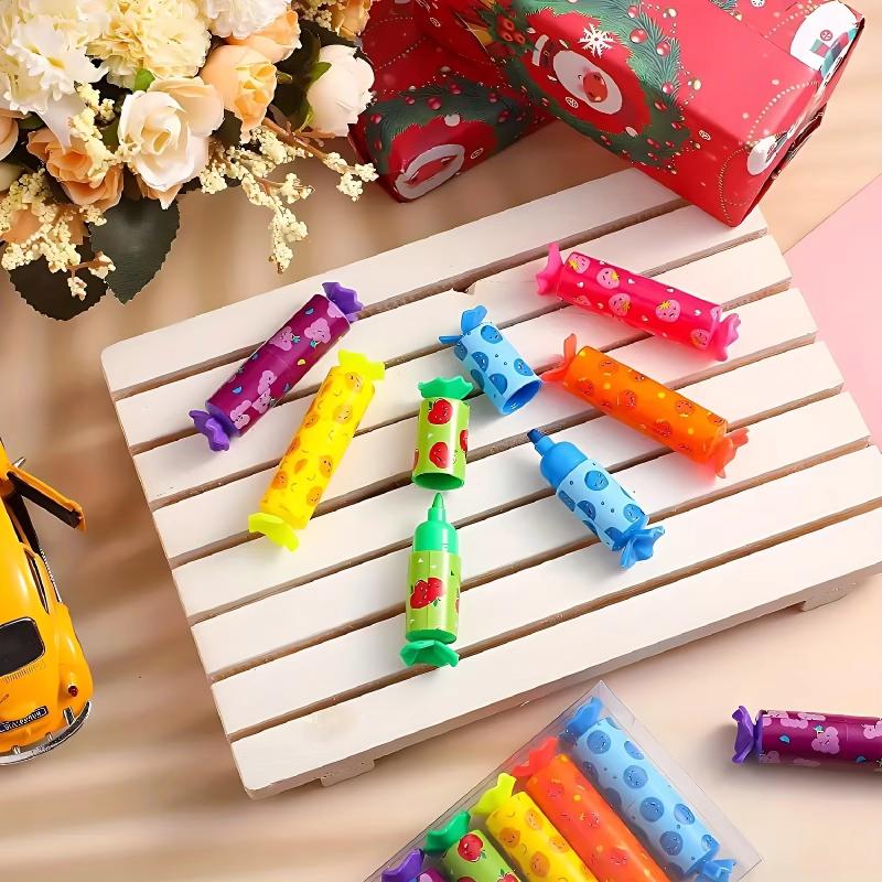 Pastel Candy Highlighter 6pcs  - Highlighter Set Pastel ulasan dan harga