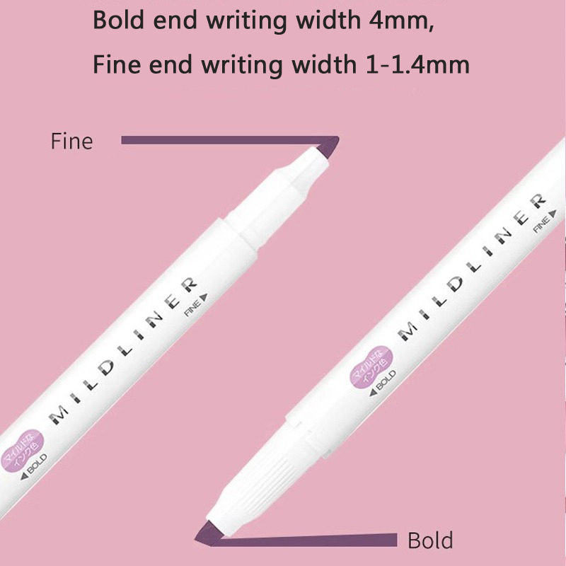 NEW zebra mildliner highlighte - Highlighter Set Pastel ulasan dan harga