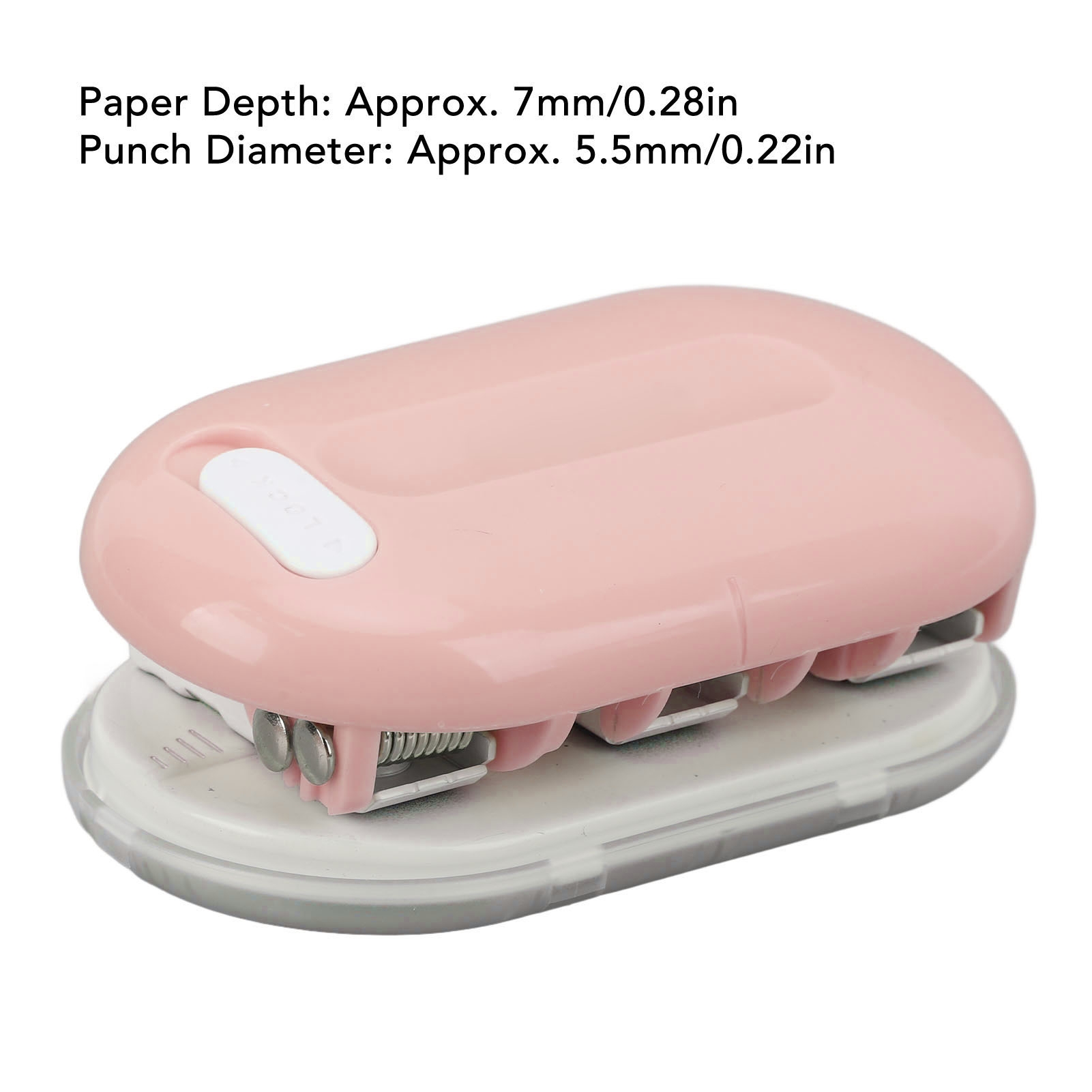 3 Hole Puncher DIY Mini Handhe - Paper Punch 3 Hole ulasan dan harga