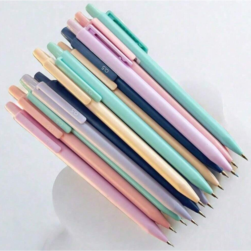 Cute Pastel Mechanical Pencil  - Highlighter Set Pastel ulasan dan harga