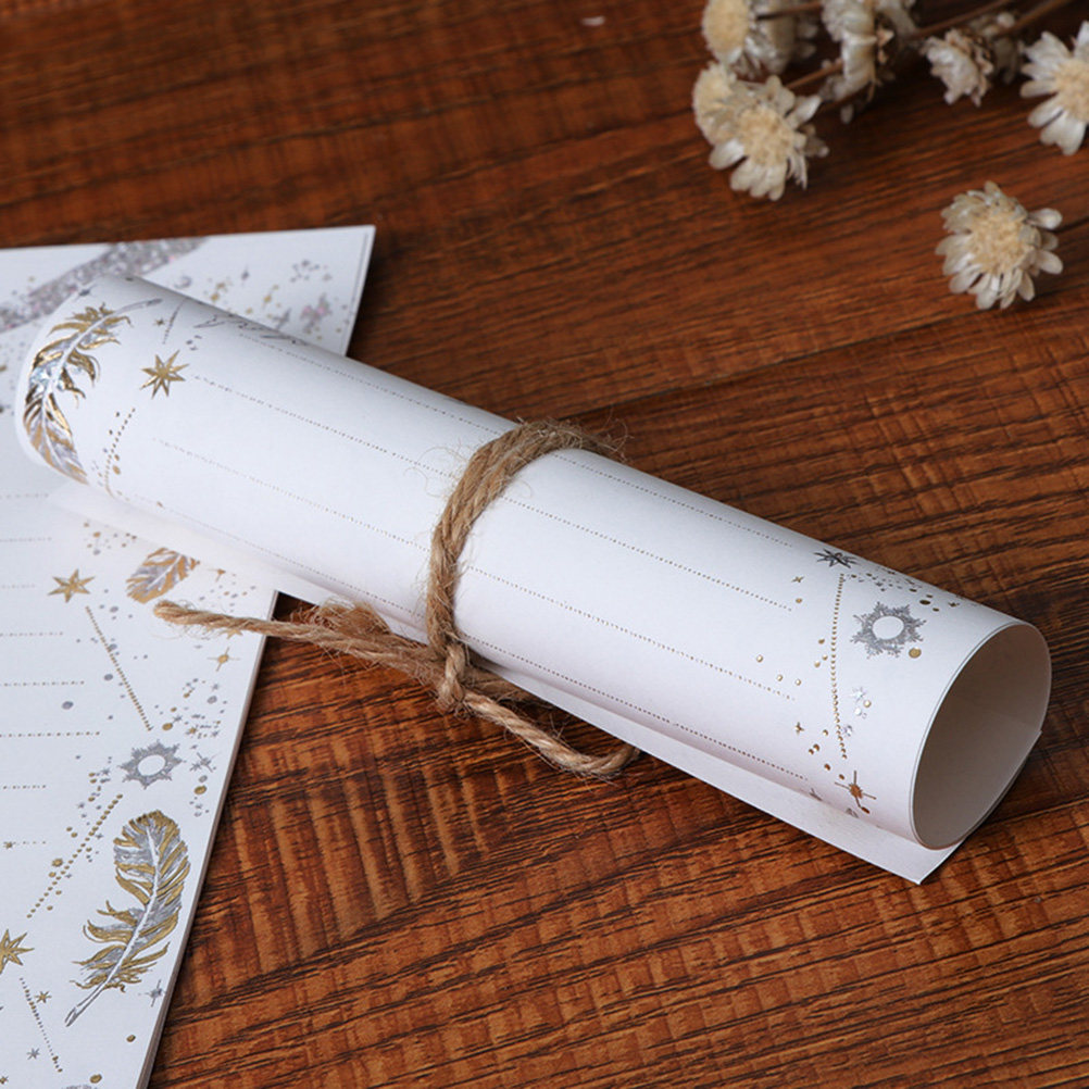 1Set Invitation Letter Paper S - Letter Envelope Kraft ulasan dan harga