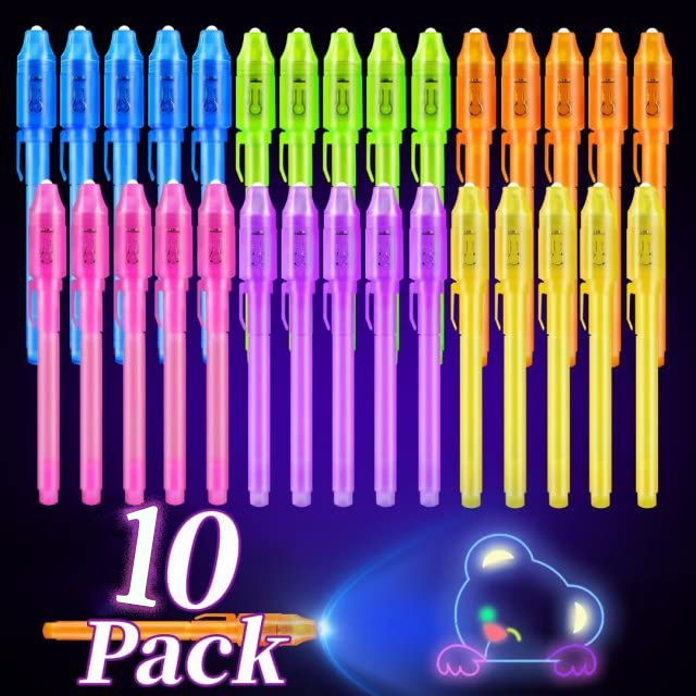 10pcs Invisible Ink Pen Magic  - Highlighter Set Pastel ulasan dan harga