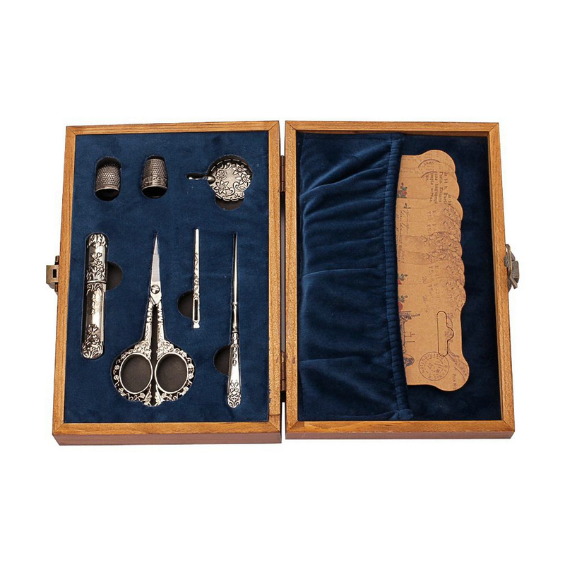 Vintage Sewing Kit European St - Scissors Stainless Craft ulasan dan harga
