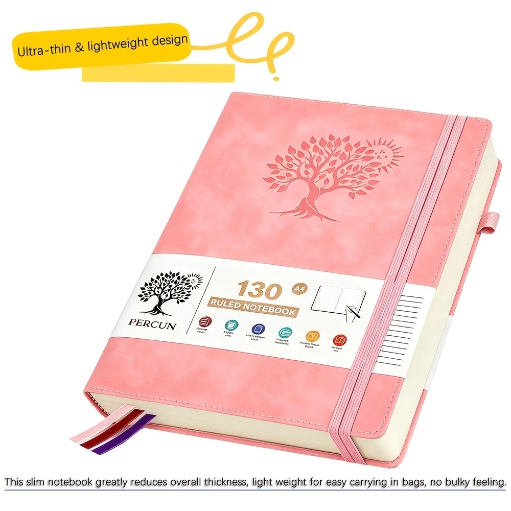 A4 Ruled Hardcover Diary Noteb - Journal Leather Hardcover ulasan dan harga