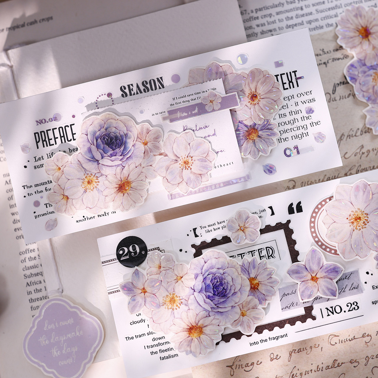 XiaoBaiJia Studio Vintage Pale - Washi Tape Set ulasan dan harga