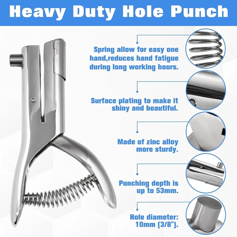 Deep Throat Heavy Duty Hand He - Paper Punch 3 Hole ulasan dan harga