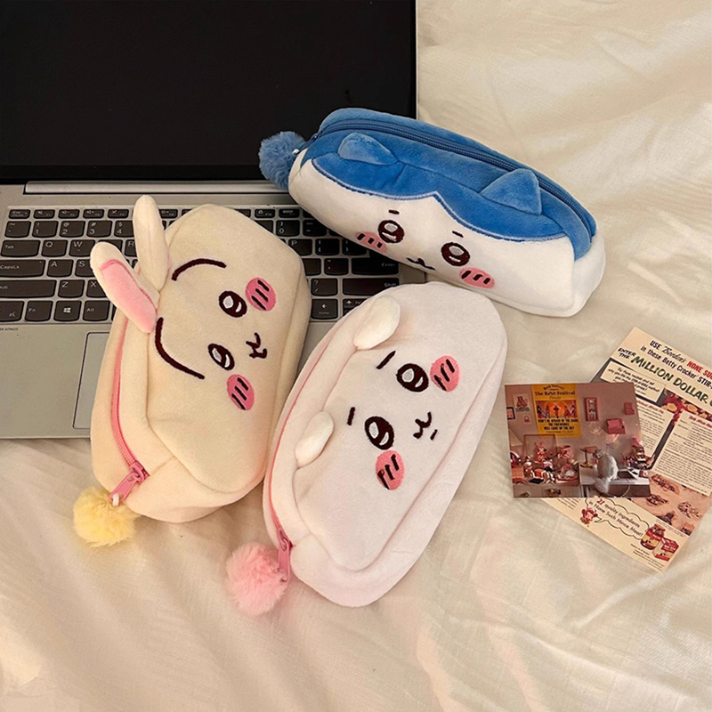 Cartoon Cute Pencil Case Kawai - Office Supply Office Stationery Items ulasan dan harga